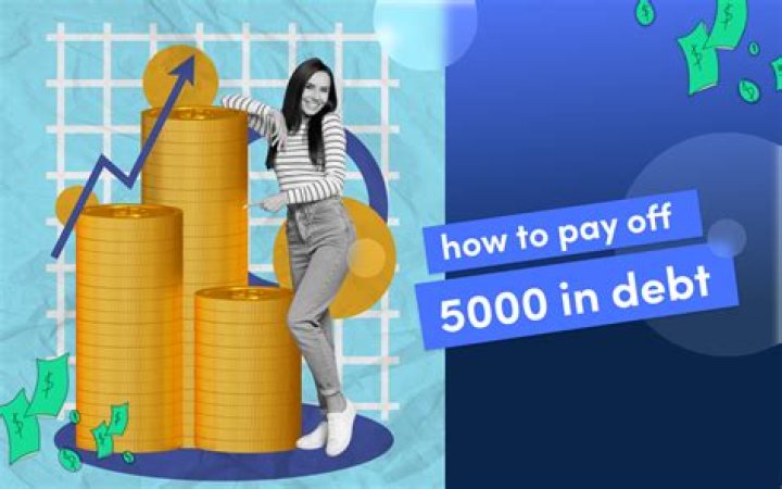 How can I get rid of 5000 credit card debt?