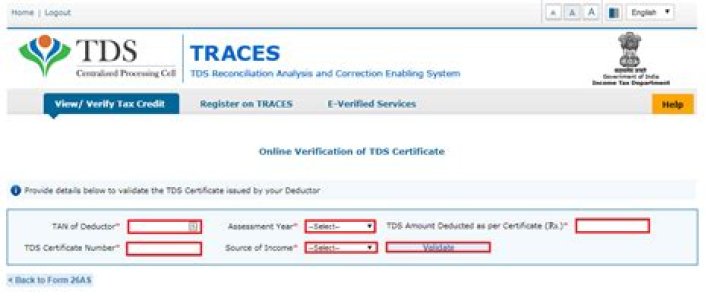 How can I get TDS certificate?