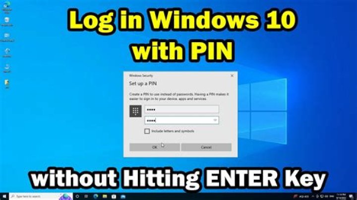 How can I login without PIN?