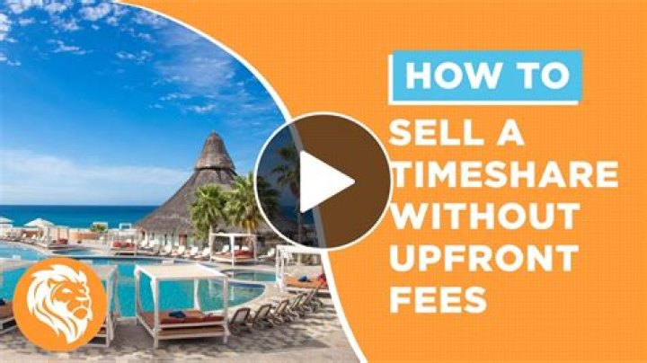 How can I sell my timeshare without getting scammed?