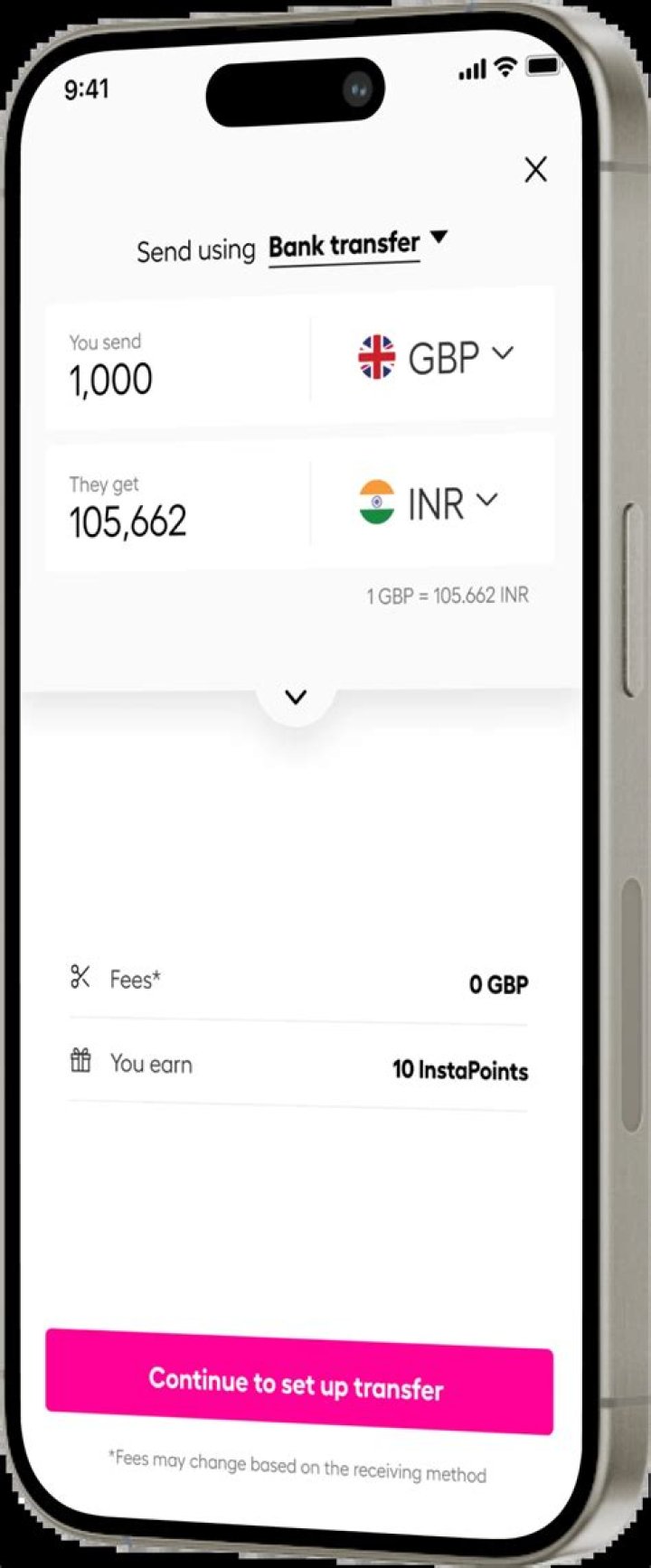 How can I send money to UK from India?