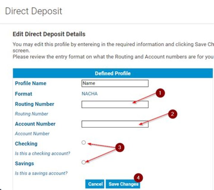 How can I update my direct deposit information?