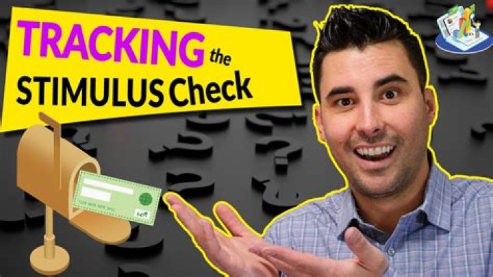 How could I track my stimulus check?