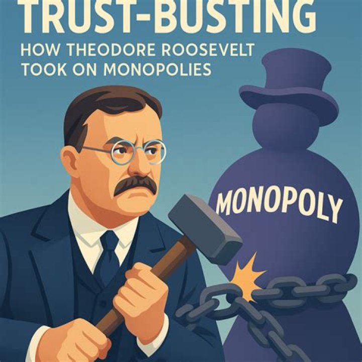 How did Teddy Roosevelt deal with trusts and monopolies?