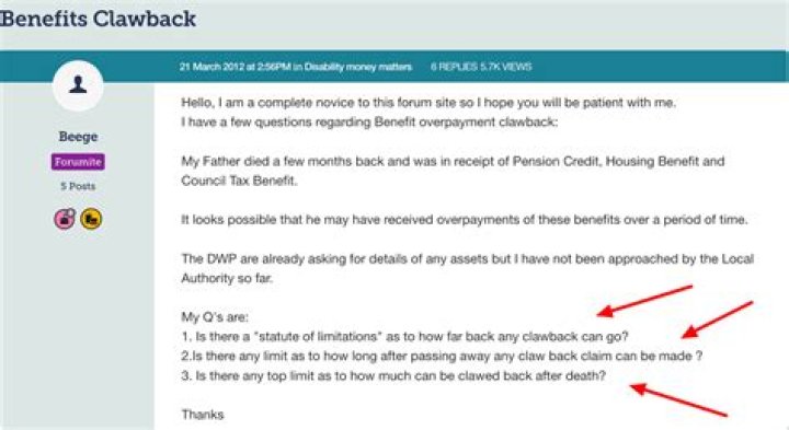 How do DWP recover overpayments?