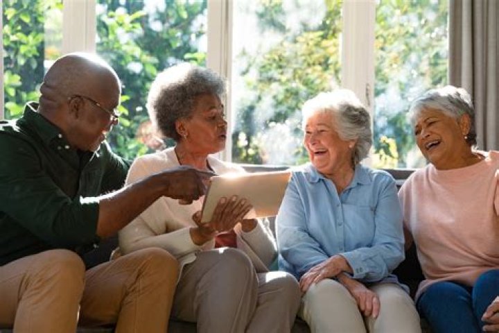 How do elderly people live in-laws?