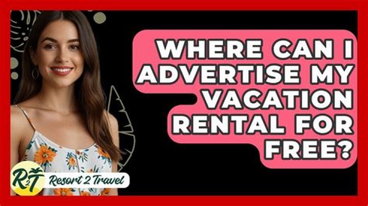 How do I advertise my vacation rental?