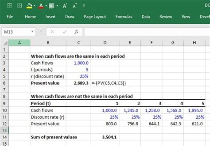 How do I calculate DCF in Excel?