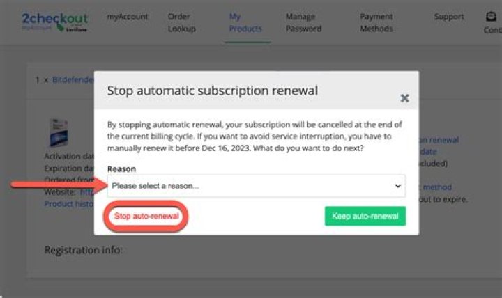 How do I cancel auto renewal onstar?
