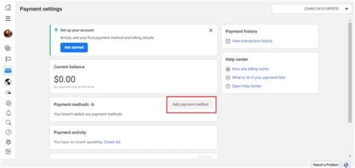 How do I change my payment settings?
