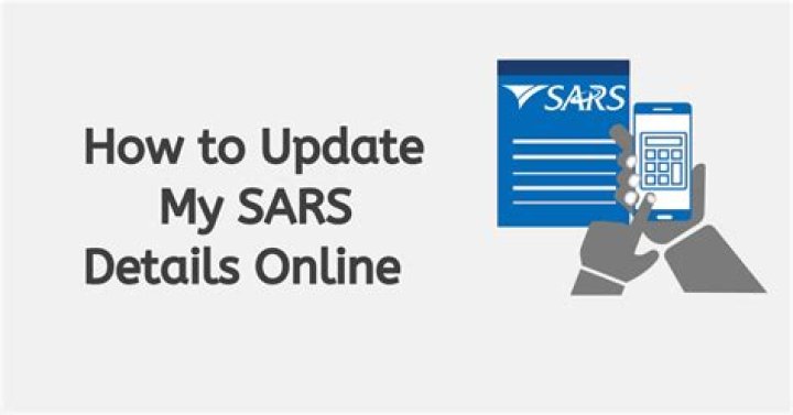 How do I change my personal details with SARS?