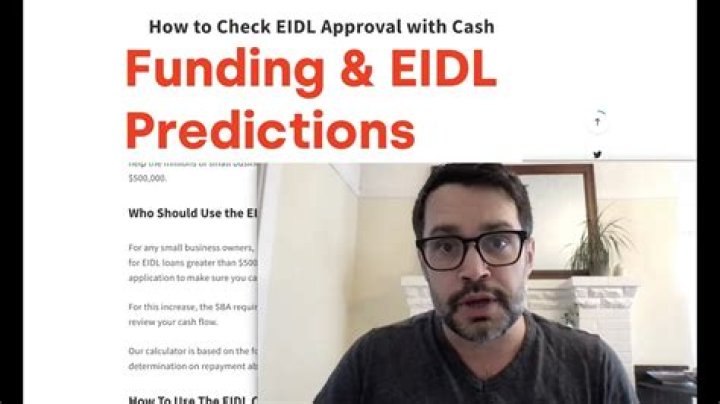 How do I check on Eidl approval?