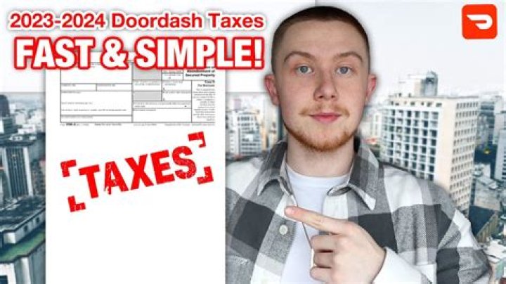 How do I file my DoorDash taxes without a 1099?