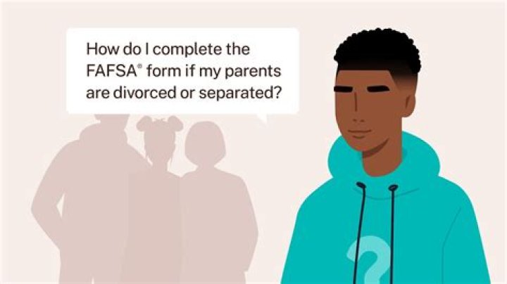 How do I fill out my FAFSA if I recently divorced?