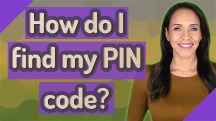 How do I find my PIN number for my phone?
