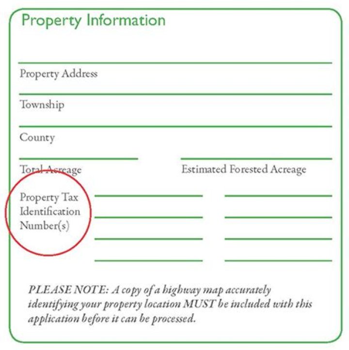 How do I find my property ID number Ireland?