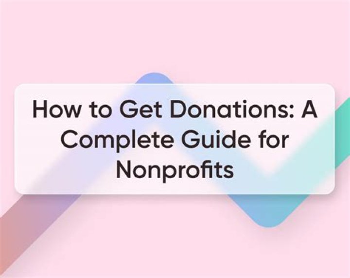 How do I find non profit donations?