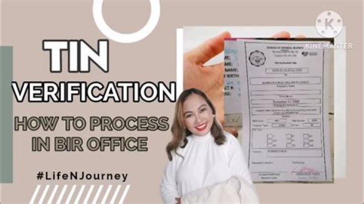 How do I get a tin confirmation letter?