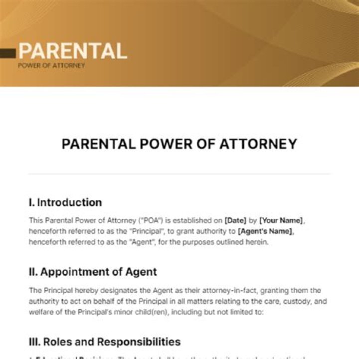 How do I get power of attorney over my mother?