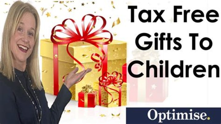 How do I gift my children tax-free?