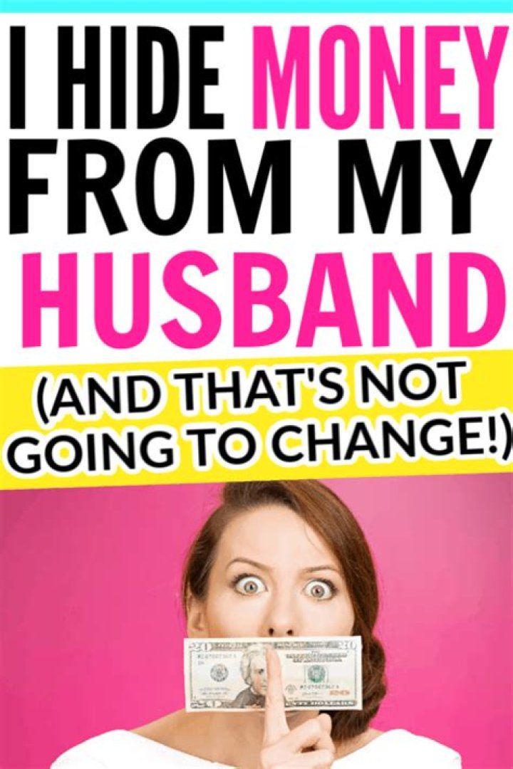 How do I hide money from my husband in a divorce?