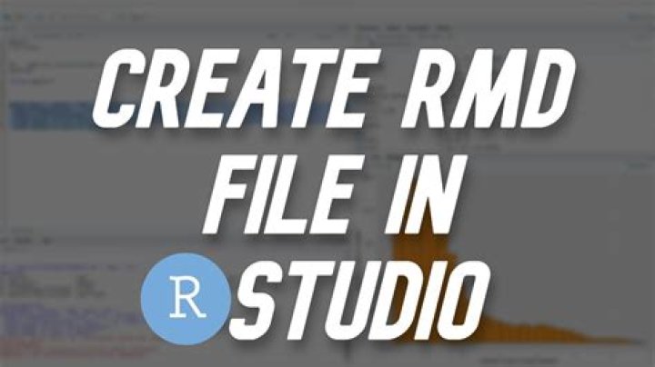 How do I make an RMD file?