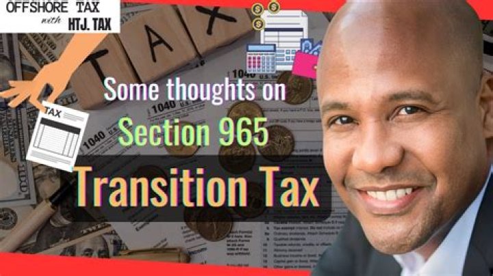 How do I pay my 965 Transition tax?