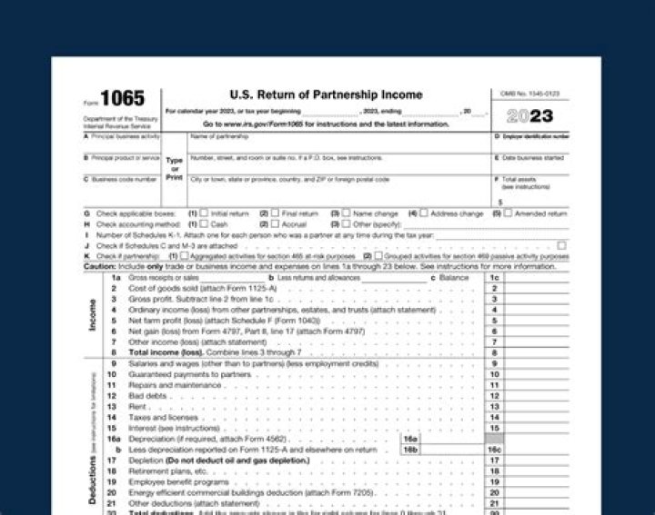 How do I prepare a 1065?