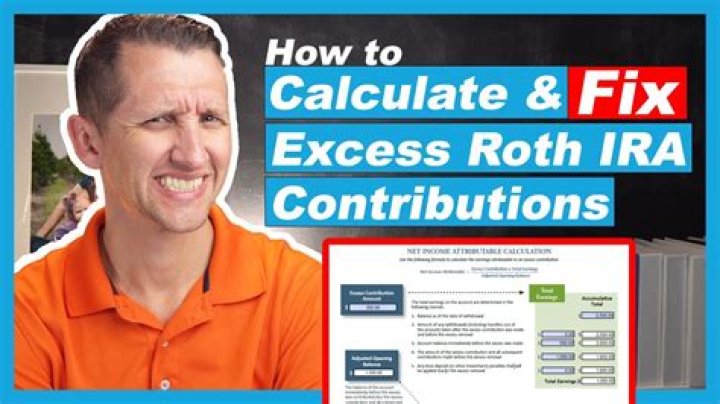 How do I report excess Roth IRA contributions?