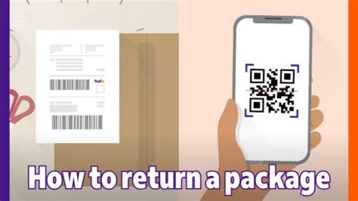 How do I return a package to wish?