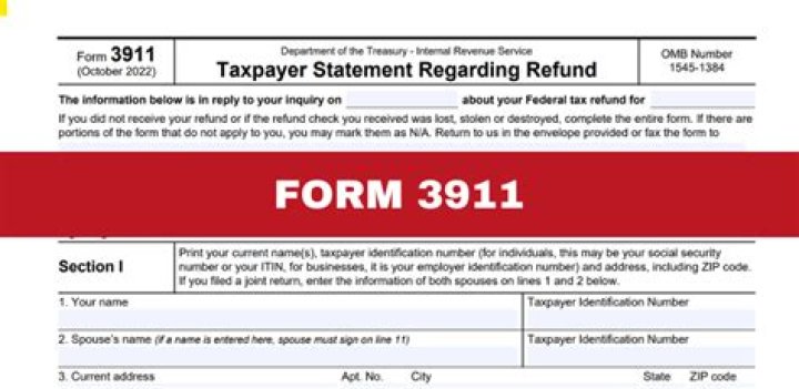 How do I send IRS Form 3911?