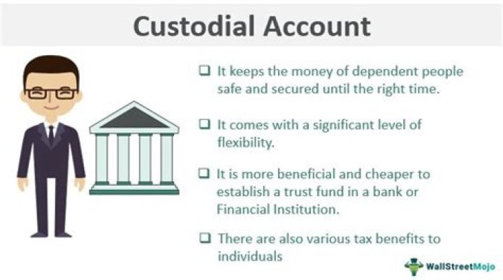 How do I set up a custodial account for stocks?