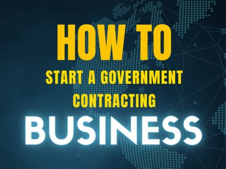 How do I start a government contracting business?