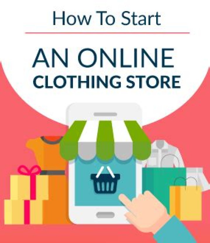 How do I start an online clothing store?