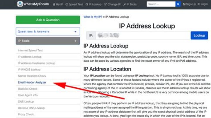 How do I trace an IP number?
