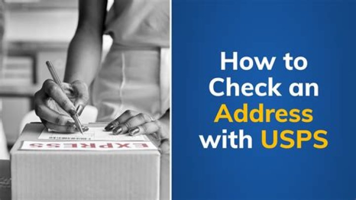 How do I validate my new address with USPS?