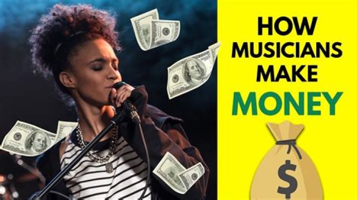 How do performing musicians make money?