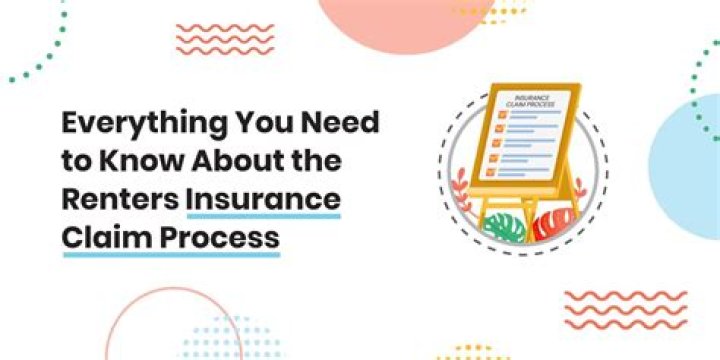 How do renters insurance claims work?