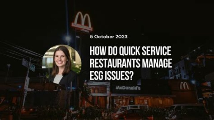 How do restaurants manage quick service?