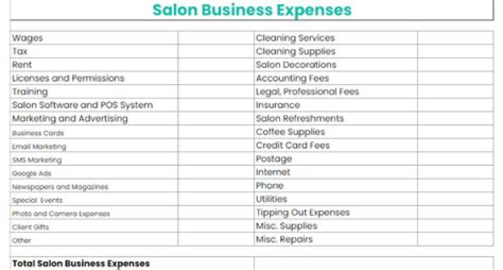 How do salon owners file taxes?