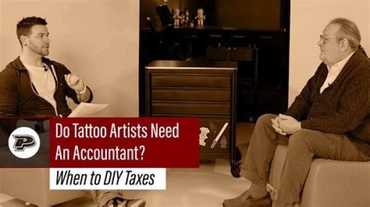 How do tattoo artist pay taxes?