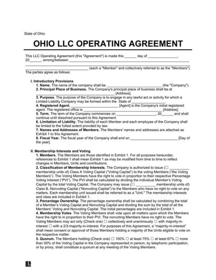 How do you amend an operating agreement for an LLC?