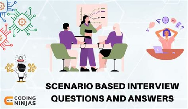 How do you answer a scenario based question?