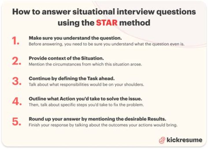 How do you answer situational questions?
