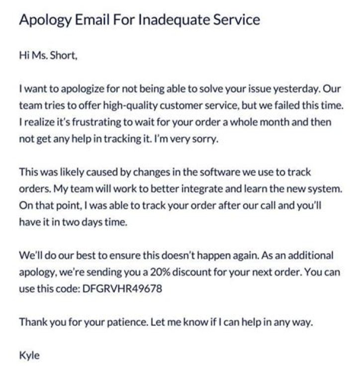 How do you apologize for missing something in an email?