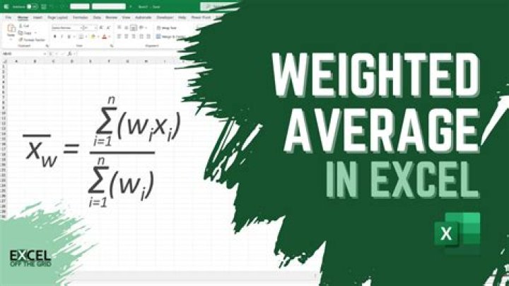 How do you calculate weighted average expenditure?
