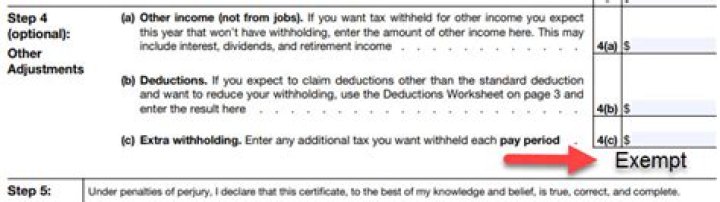 How do you change exemptions on w4 2021?