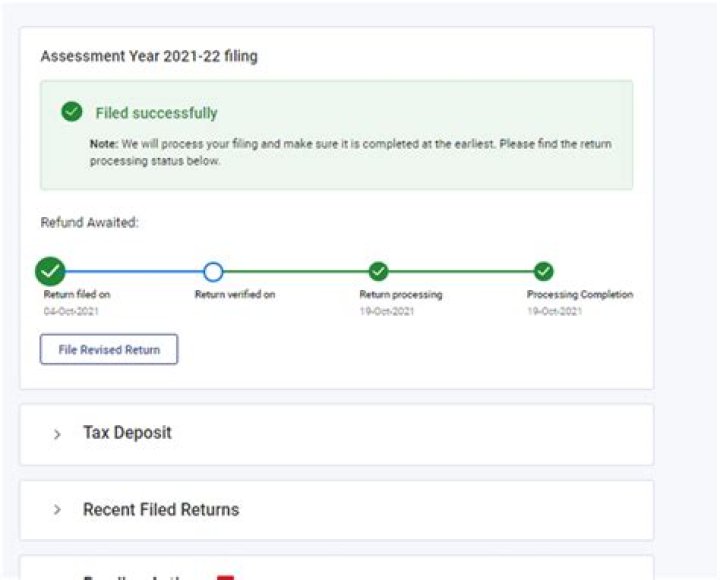 How do you check if my ITR is filed?