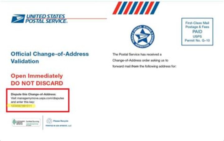 How do you check if your address has been changed USPS?
