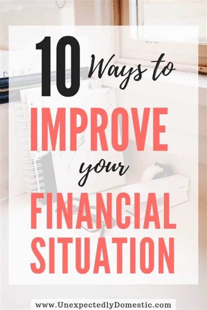 How do you control your financial situation?